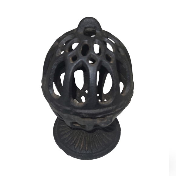 Antique Ornate Cast Iron Twine String Holder Dispenser Ball. - Picture 2 of 5